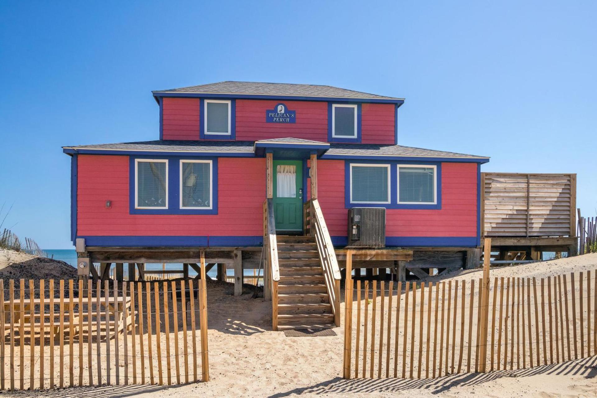 4102 Pelicans Perch: The Iconic Obx Oceanfront Kitty Hawk Zewnętrze zdjęcie