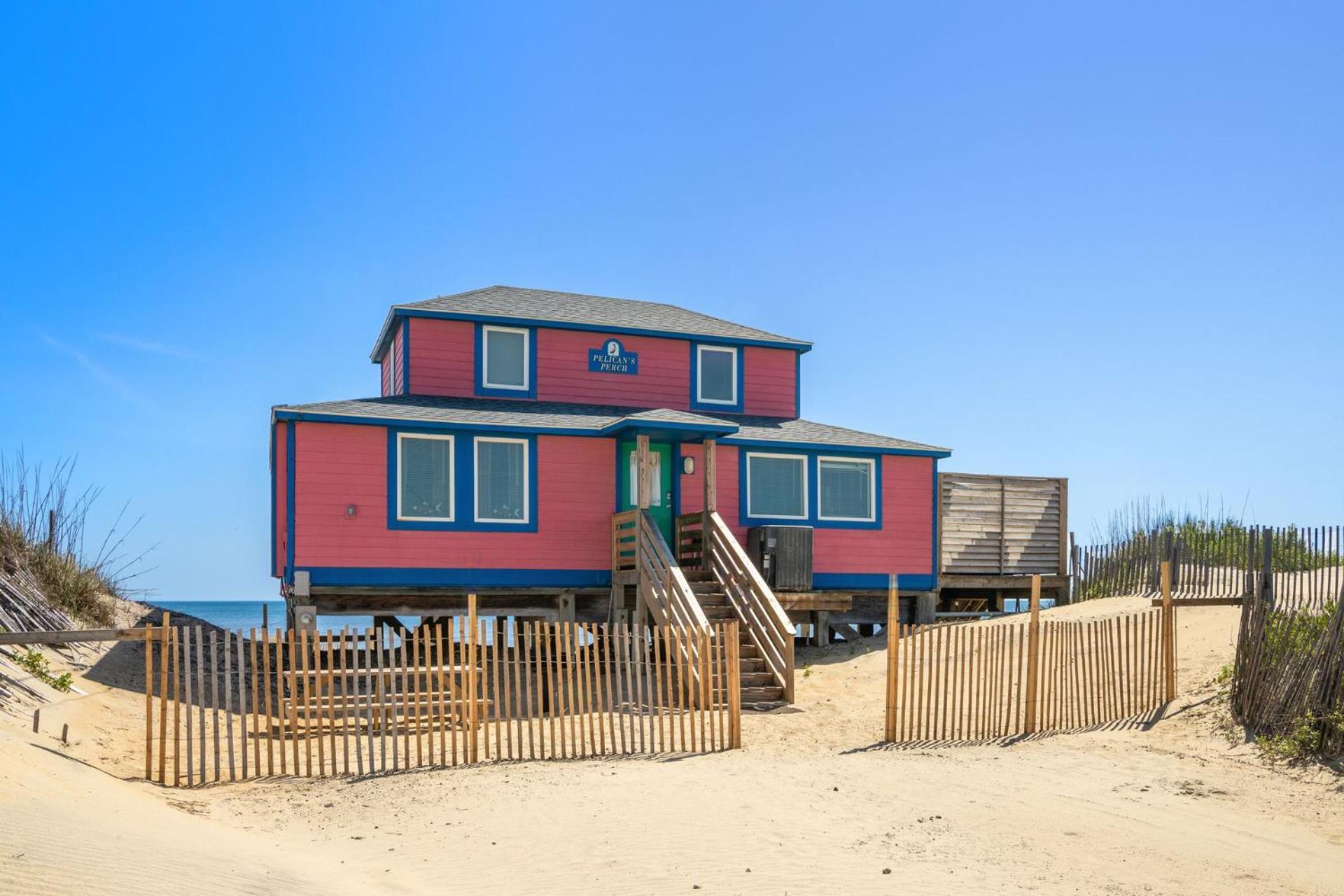4102 Pelicans Perch: The Iconic Obx Oceanfront Kitty Hawk Zewnętrze zdjęcie