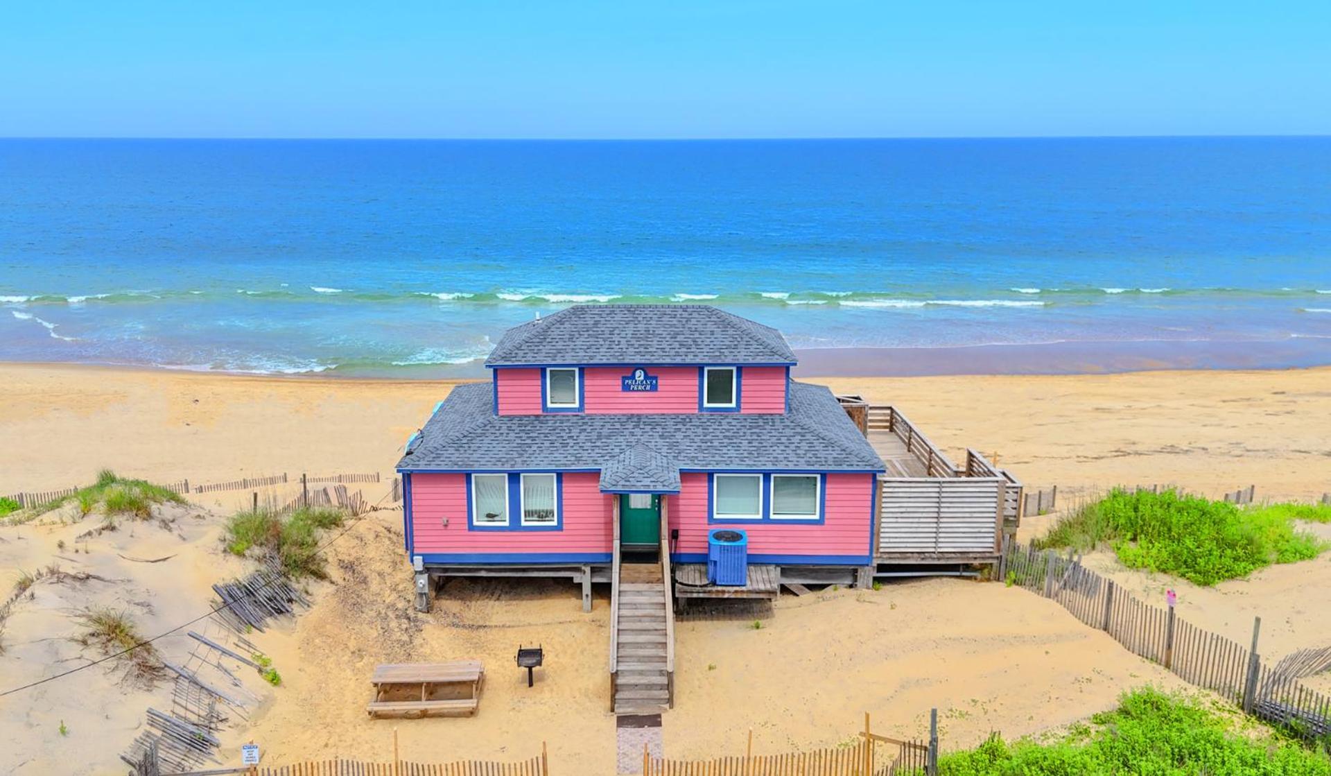4102 Pelicans Perch: The Iconic Obx Oceanfront Kitty Hawk Zewnętrze zdjęcie